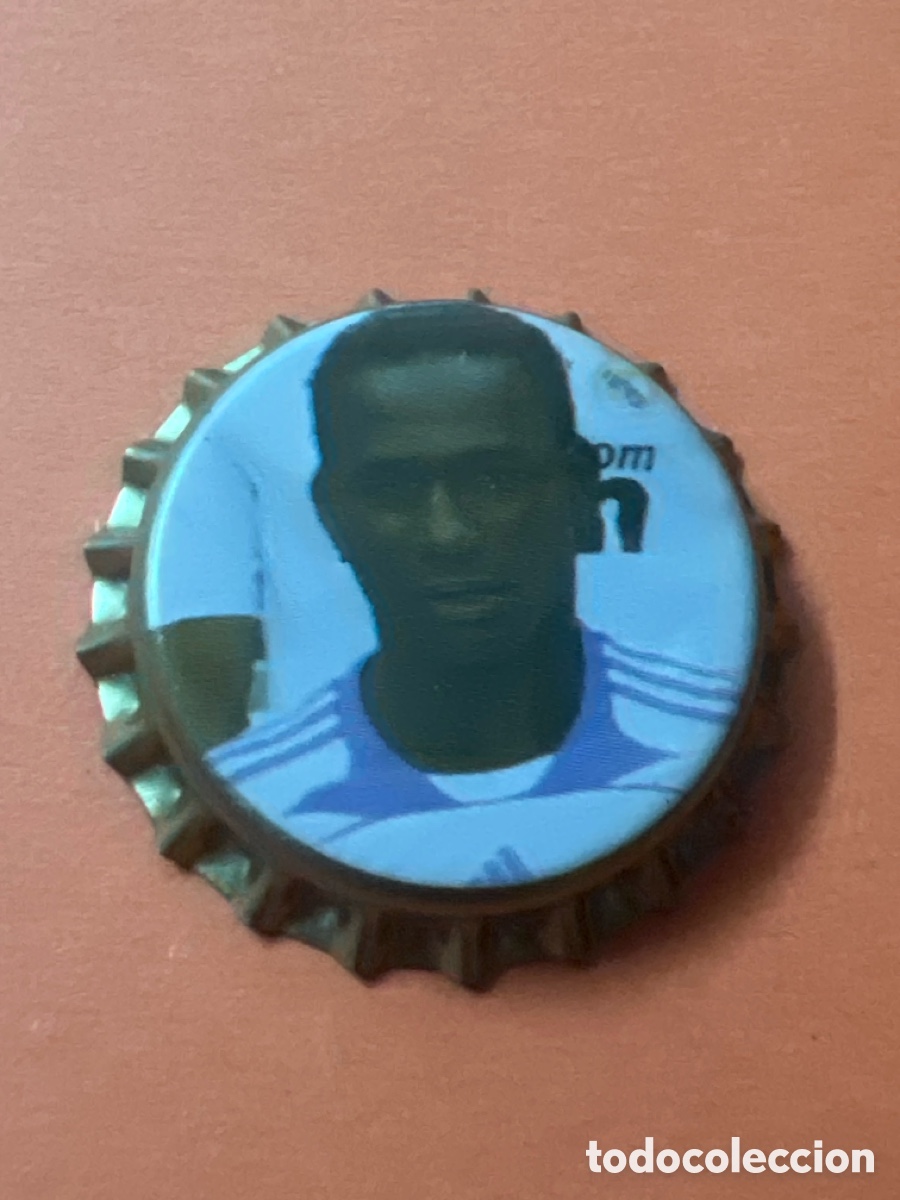 Coleccionismo de cervezas: T893. CHAPA CERVEZA - SIN ABRIR - MAHOU - DIARRA - REAL MADRID