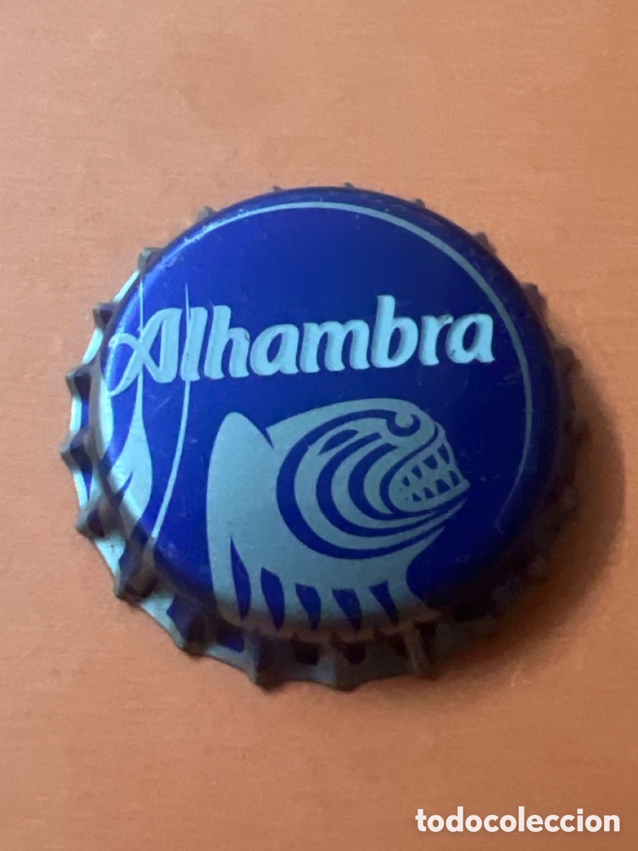 Coleccionismo de cervezas: T957. CHAPA CERVEZA - ESPA&Ntilde;A - SIN ABRIR - Alhambra