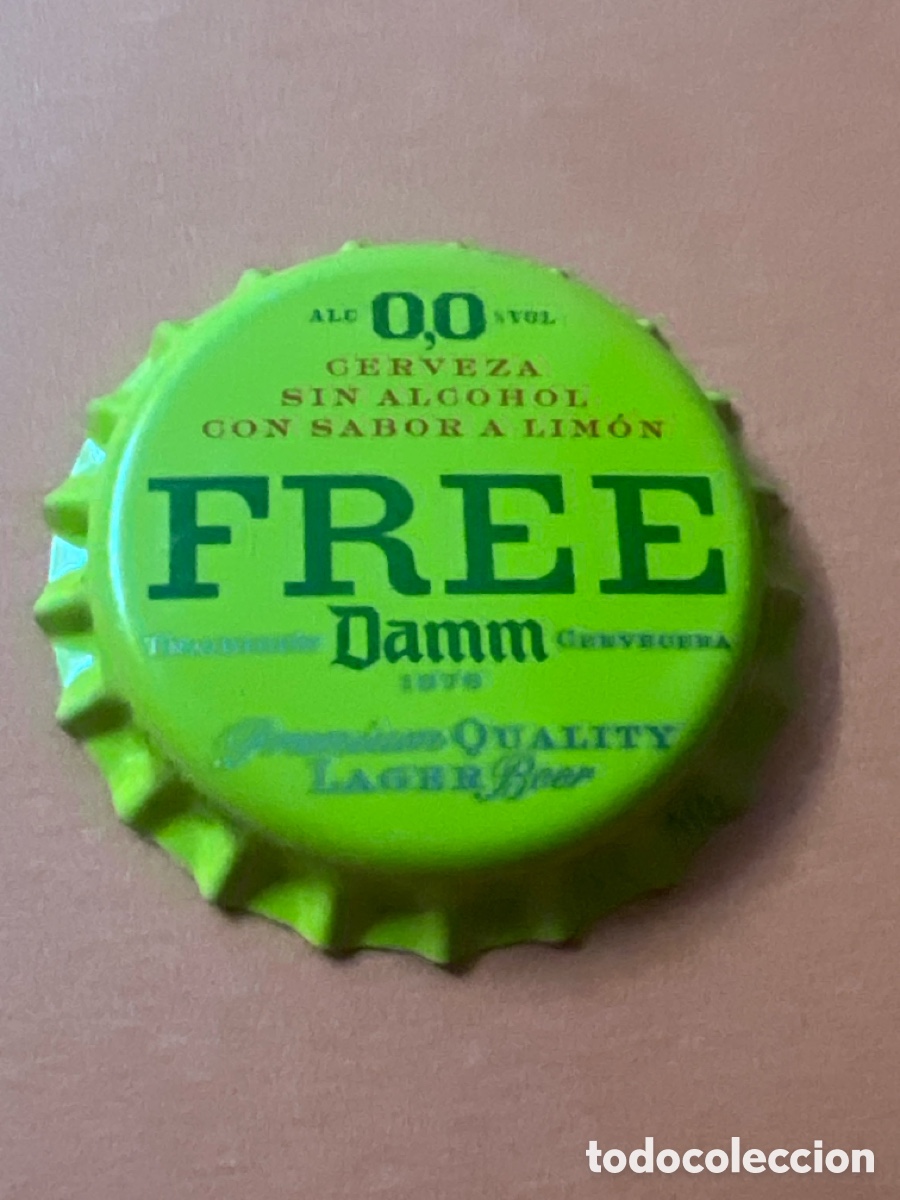 Coleccionismo de cervezas: T996. CHAPA CERVEZA - ESPA&Ntilde;A - SIN ABRIR - FREE DAMM 0,0