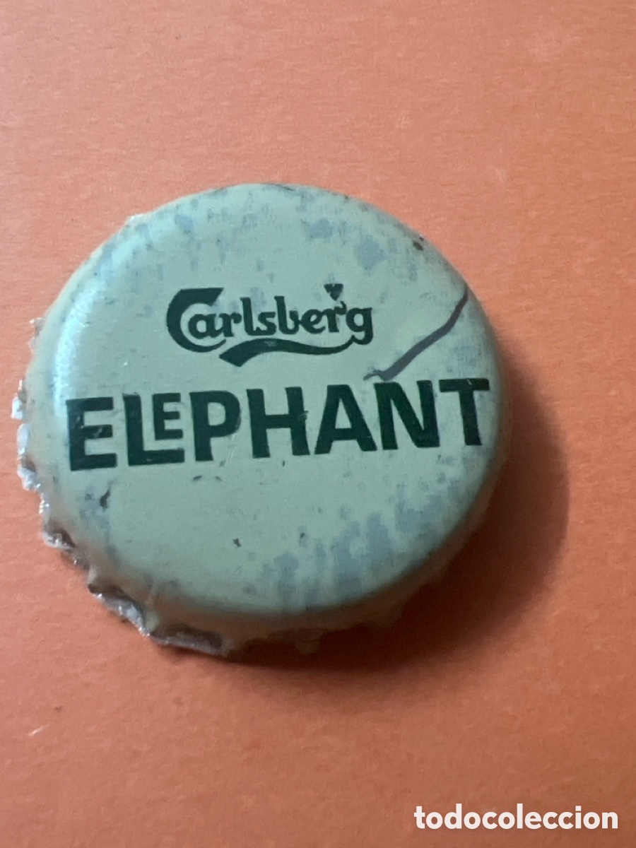 Coleccionismo de cervezas: E176. CHAPA CERVEZA - DINAMARCA - Carlsberg Elephant