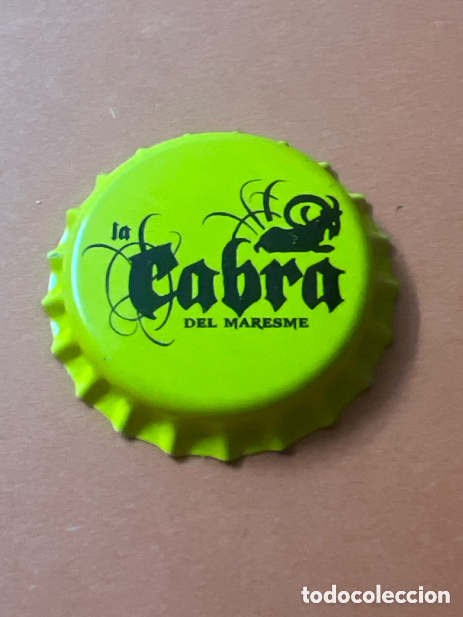 Coleccionismo de cervezas: E319. TAPON CORONA CHAPA BEER BOTTLE CAP KRONKORKEN CAPSULE TAPPI CERVEZA LA CABRA - SIN USAR