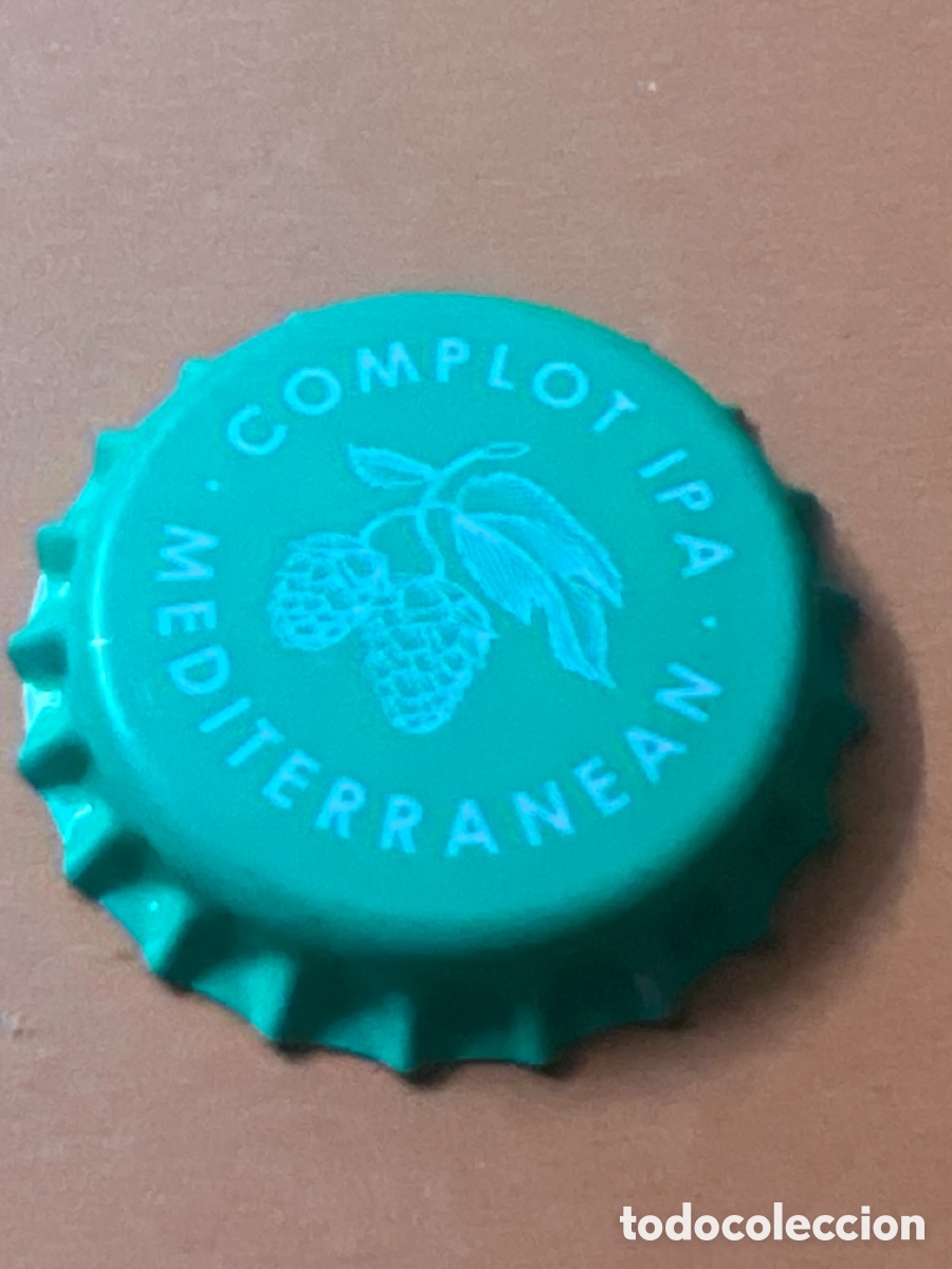 Coleccionismo de cervezas: H601. B843. CHAPA CERVEZA - SIN ABRIR - COMPLOT IPA - MEDITERRANEAN