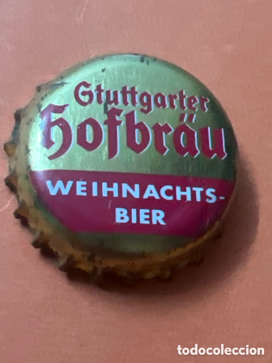 Coleccionismo de cervezas: T67. CHAPA CERVEZA - ALEMANIA - Stuttgarter Hofbr&auml;u Weihnachts-Bier