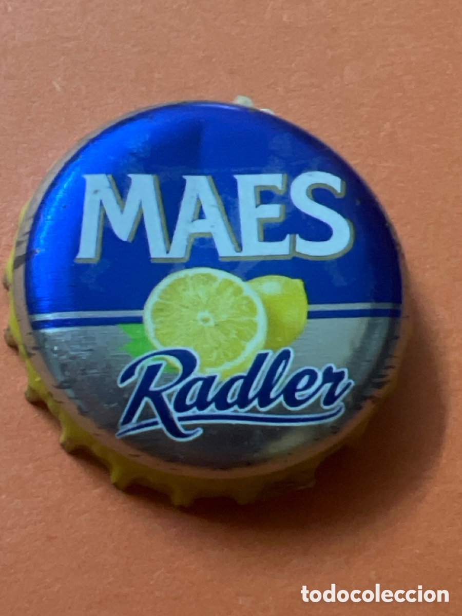Coleccionismo de cervezas: E1046. CHAPA CERVEZA - B&Eacute;LGICA - Maes Radler
