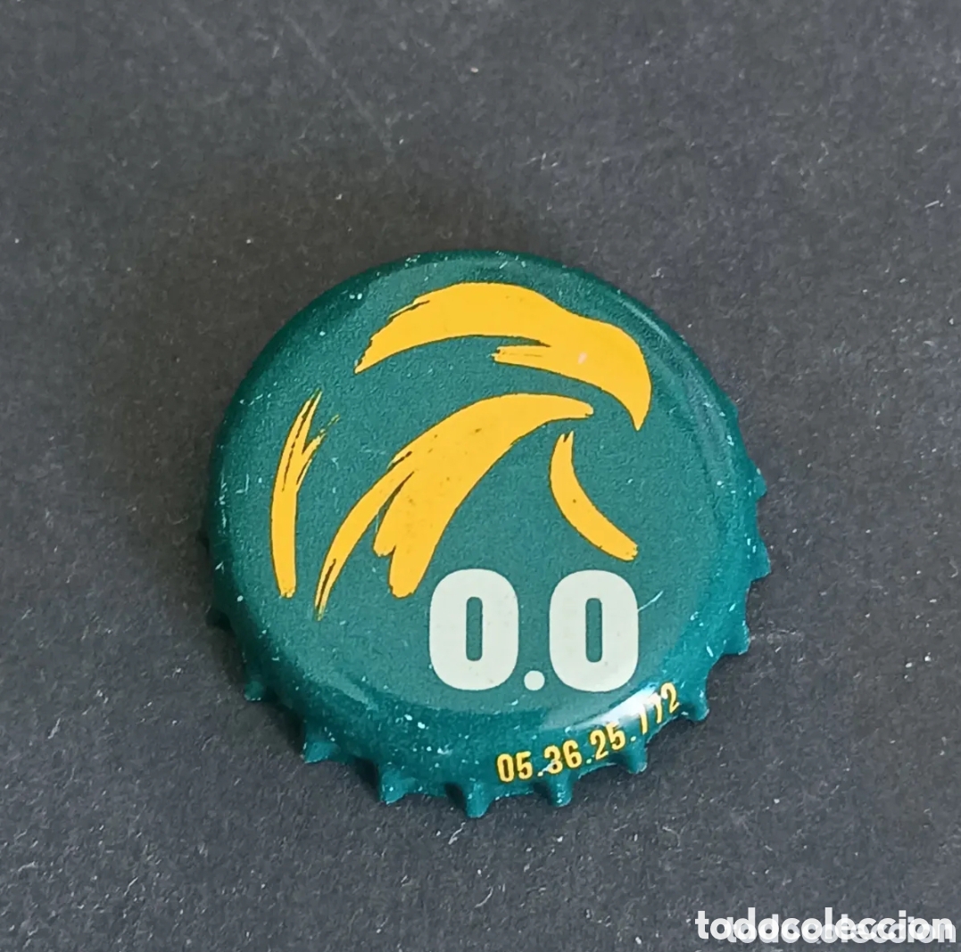 Coleccionismo de cervezas: CERVEZA EL AGUILA 0.0 CHAPA CERVEZA. CHAPA - TAPA - CORONA - CAPS- TAPON - GORRA. CROWN. BOTTLE CAP.