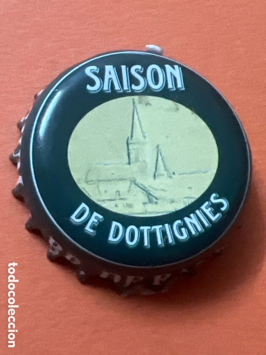 Coleccionismo de cervezas: E1072. CHAPA CERVEZA - B&Eacute;LGICA - Saison De Dottignies