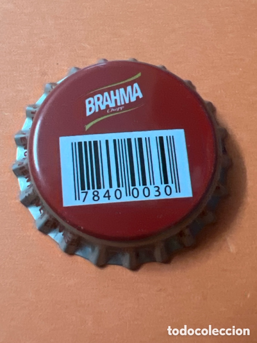 Coleccionismo de cervezas: V390. TAPON CORONA CAPSULA CHAPA NUEVA - CERVEZA BRAHMA (PARAGUAY