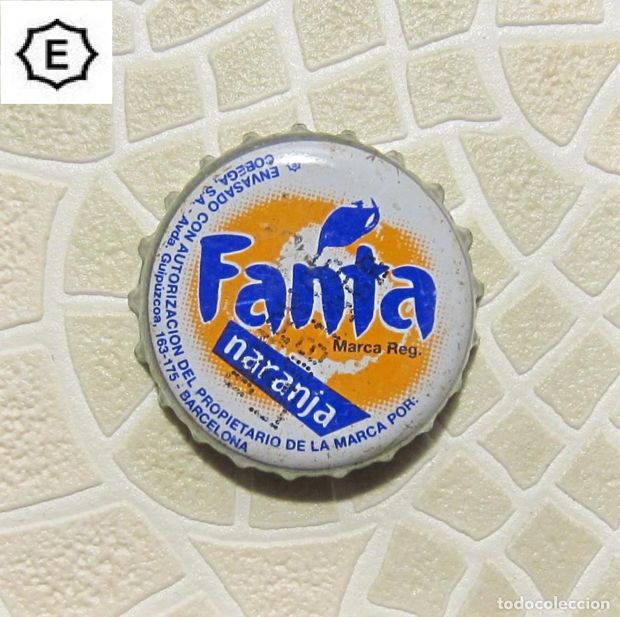 Coleccionismo de cervezas: CHAPAS TAPON CORONA CHAPA REFRESCO FANTA NARANJA