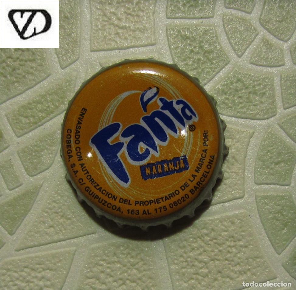 Coleccionismo de cervezas: CHAPAS TAPON CORONA CHAPA REFRESCO FANTA NARANJA