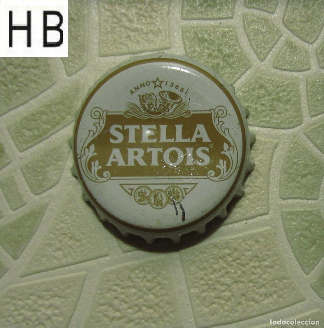 Coleccionismo de cervezas: CHAPAS TAPON CORONA CHAPA CERVEZA STELLA ARTOIS