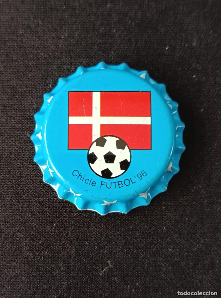 Coleccionismo de cervezas: CHAPA CHICLE FUTBOL 96