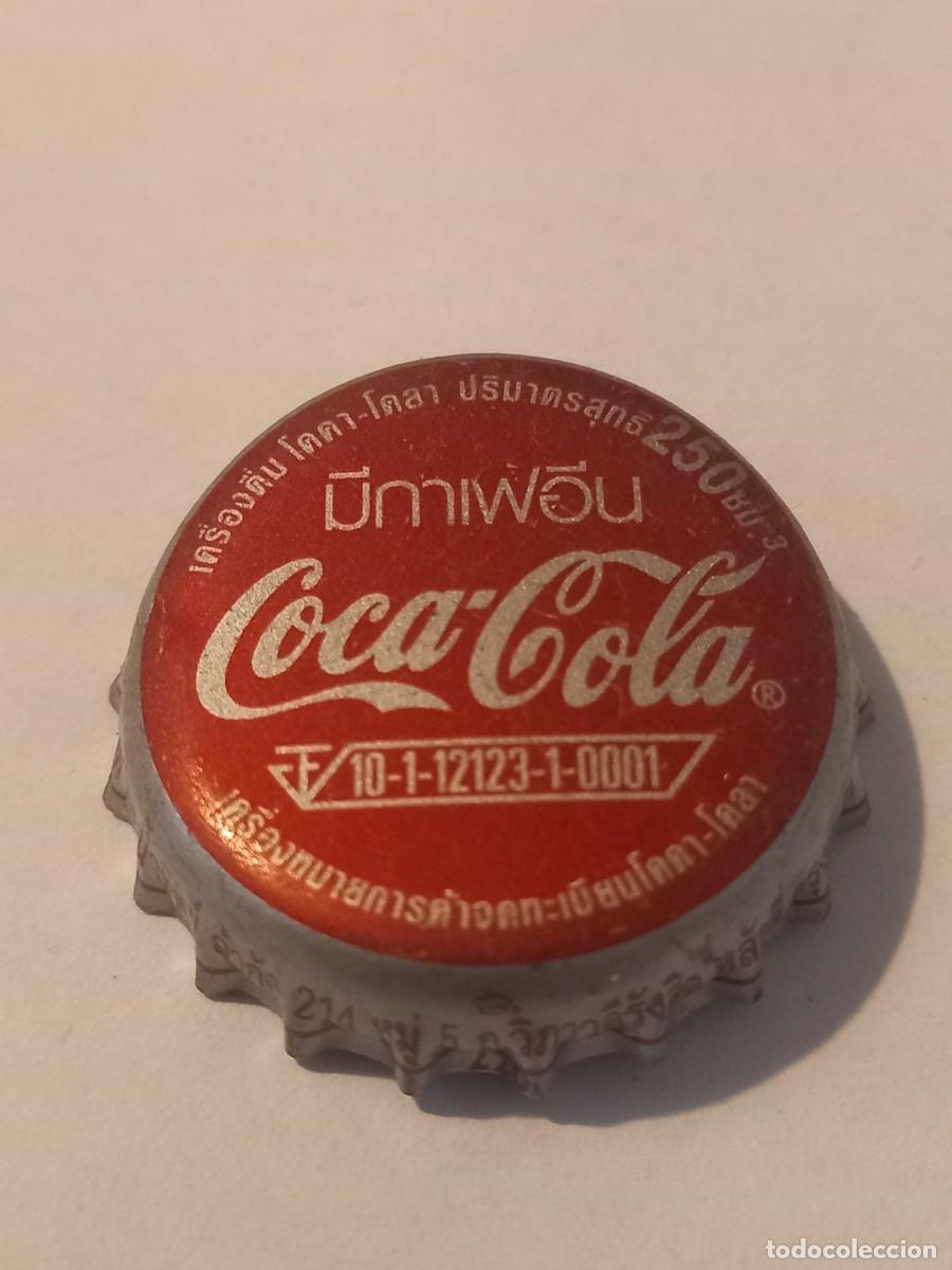 Coleccionismo de cervezas: CHAPA COCA-COLA DE TAILANDIA