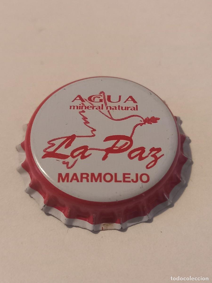 Coleccionismo de cervezas: CHAPA AGUA LA PAZ, MARMOLEJO. FACTOR&Iacute;A CP