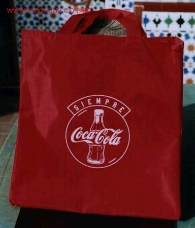 bolsa de deportes grande de coca-cola - Compra venta en todocoleccion