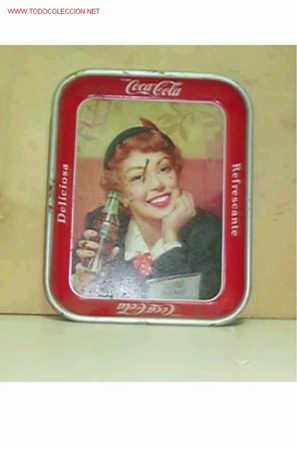 Coleccionismo de Coca-Cola y Pepsi: BANDEJA DE COCACOLA - Foto 1