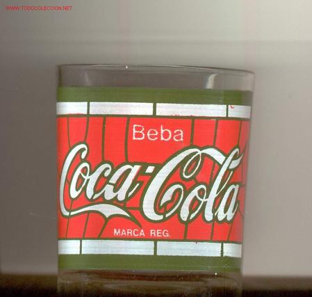 Coleccionismo de Coca-Cola y Pepsi: VASO ANTIGUO DE LA COCA COLA - Foto 1