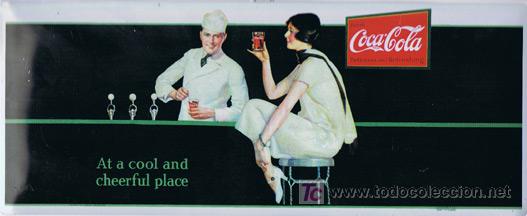 Sammeln von Coca-Cola und Pepsi: Placa Coca-Cola