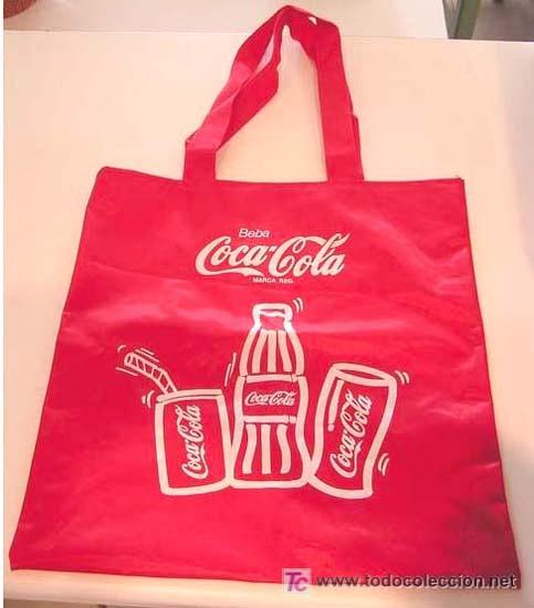 Coleccionismo de Coca-Cola y Pepsi: Coca - Cola / Bolsa con asas - Foto 1