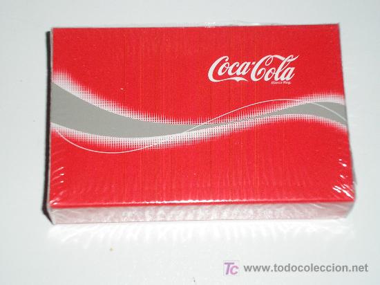 Colecionismo de Coca-Cola e Pepsi: BARAJA NUEVA DE COCA COLA PERCINTADA