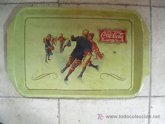 Sammeln von Coca-Cola und Pepsi: bandeja de coca cola rectangular