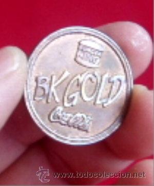 Collectionnisme de Coca-Cola et Pepsi: CHAPA-PINS DEL BURGUER KING. BK GOLD - COCACOLA - A&Ntilde;OS 80. ENVIO GRATIS&iexcl;&iexcl;
