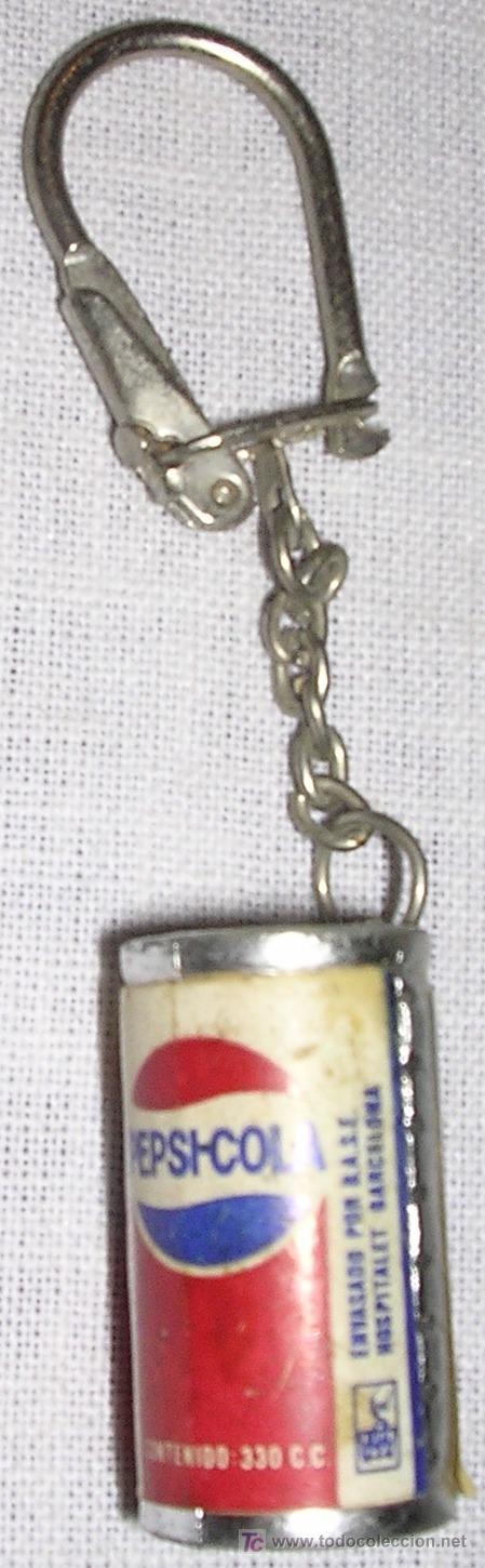 Colecionismo de Coca-Cola e Pepsi: LLAVERO LATA PEPSI COLA. A ESTRENAR. TAMA&Ntilde;O PEQUE&Ntilde;O (3 X 1 CM)