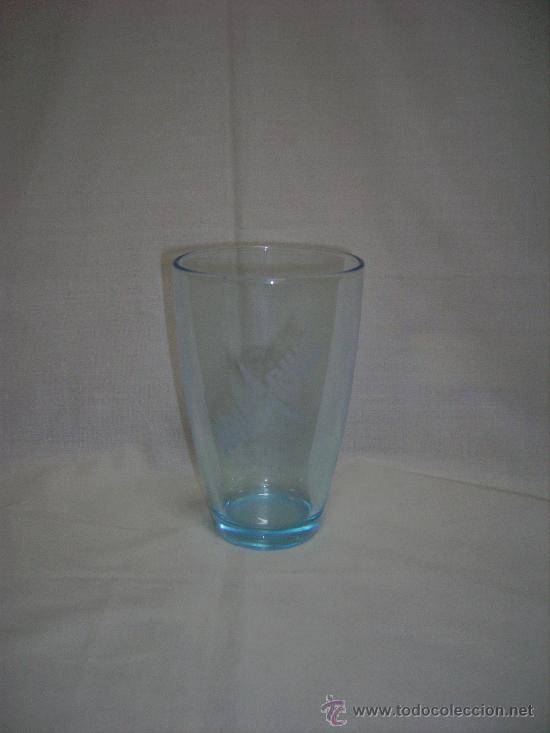 Coleccionismo de Coca-Cola y Pepsi: VASO DE CRISTAL DE AQUARIUS - Foto 1