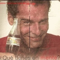 Coleccionismo de Coca-Cola y Pepsi: POSAVASOS QUE SE ABRE DE COCA-COLA LIGHT.. Lote 2971409