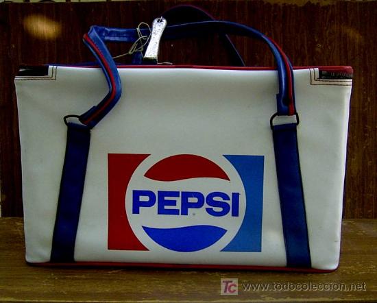 Coleccionismo de Coca-Cola y Pepsi: NEVERA PEPSI A&Ntilde;OS 60 - Foto 1
