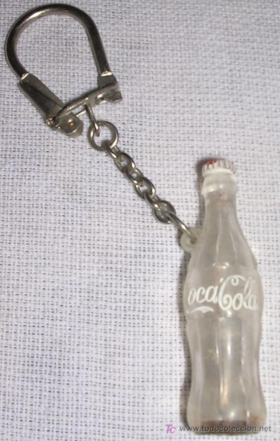 Colecionismo de Coca-Cola e Pepsi: LLAVERO COCA-COLA, ORIGINAL PRINCIPIOS A&Ntilde;OS 70; ART&Iacute;CULO PUBLICITARIO ORIGINAL; A ESTRENAR