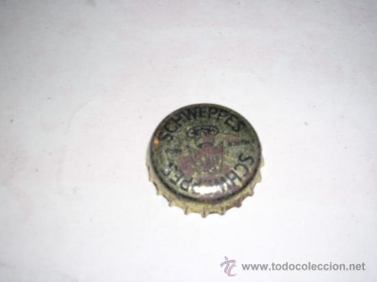 Coleccionismo de Coca-Cola y Pepsi: CHAPA SCHWEPPES ANTIGUA - Foto 1