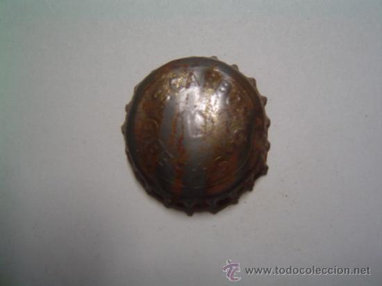 Colecionismo de Coca-Cola e Pepsi: CHAPA CORONA BEBIDAS CARBONICAS D CORCHO RELIEVE