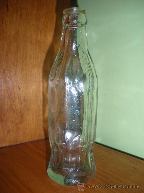 Sammeln von Coca-Cola und Pepsi: ANTIGUA BOTELLA DE REFRESCO, MARCA Y MODELO REGISTRADOS.