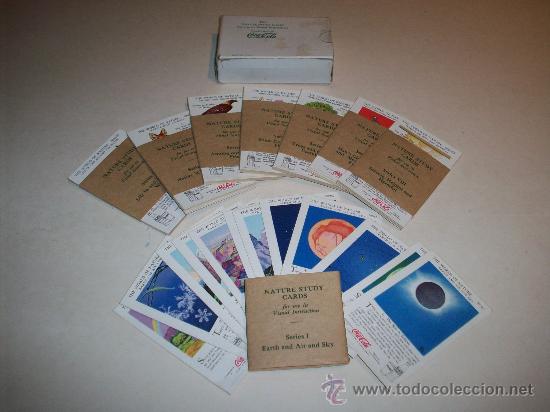 Coleccionismo de Coca-Cola y Pepsi: COCA-COLA - THE NATURE STUDY CARDS - Foto 1