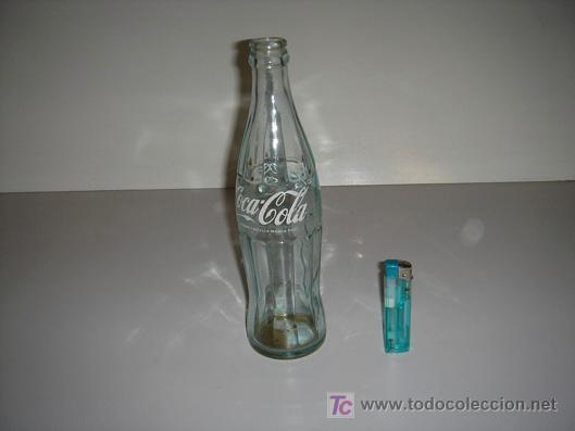 Collectionnisme de Coca-Cola et Pepsi: botella de coca-cola de 300cl.