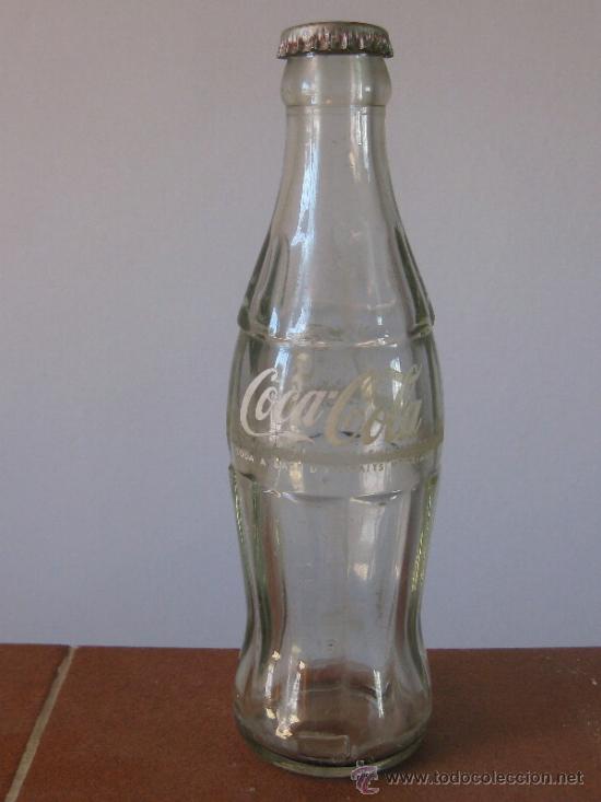 Sammeln von Coca-Cola und Pepsi: BOTELLA COCA-COLA SERIGRAFIADA CON NOMBRE EN ARABE Y CHAPA