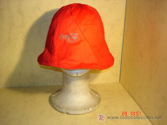 Coleccionismo de Coca-Cola y Pepsi: COCA COLA LIGHT - GORRO PARA LA LLUVIA - - Foto 1