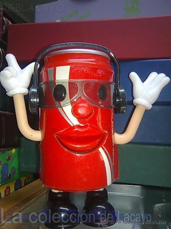 Colecionismo de Coca-Cola e Pepsi: BOTE CANTANTE CON MOVIMIENTO