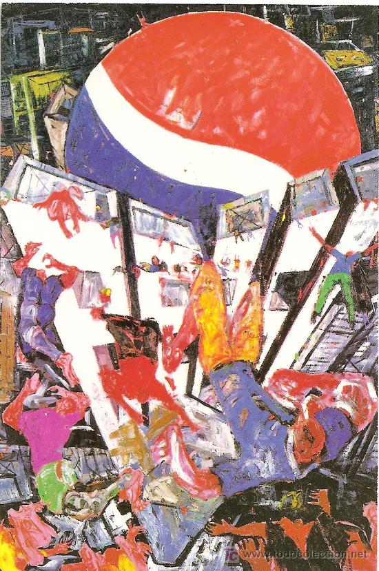 Collecting of Coca-Cola and Pepsi: Postal publicitaria de Venezuela PEPSI 2 - CLC