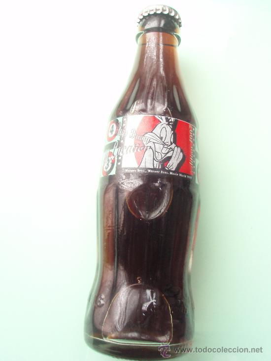 Coleccionismo de Coca-Cola y Pepsi: Botella de Coca Cola serigrafiada del a&ntilde;o 1.997