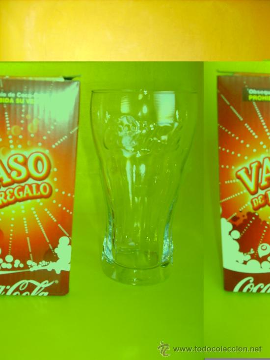 Coleccionismo de Coca-Cola y Pepsi: VASO DE VIDRIO COCA COLA - Foto 1