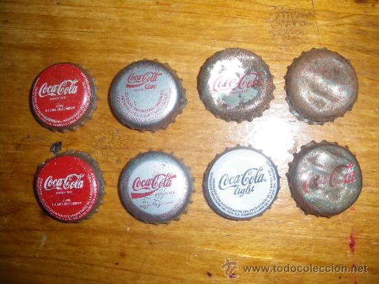Sammeln von Coca-Cola und Pepsi: LOTE DE CHAPAS DE COCA COLA.