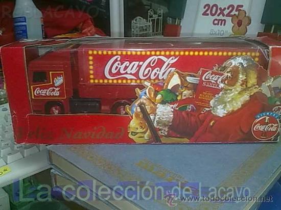 Colecionismo de Coca-Cola e Pepsi: CAMION NAVIDAD 40 CMTS LARGO NUEVO EN BLISTER
