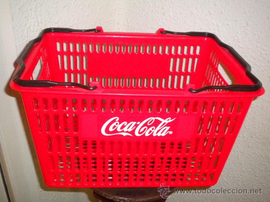Coleccionismo de Coca-Cola y Pepsi: Cesta Coca Cola - Foto 2
