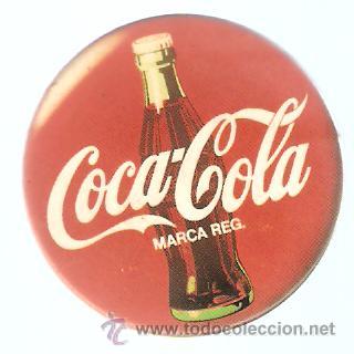 Colecionismo de Coca-Cola e Pepsi: CHAPA COCA COLA DIAMETRO 4 CMS
