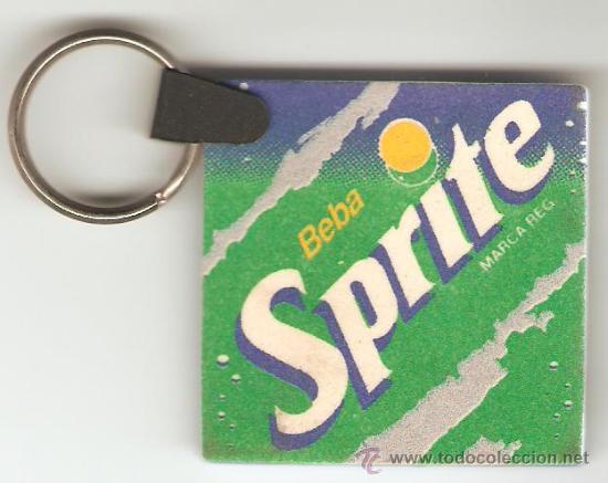 Colecionismo de Coca-Cola e Pepsi: LLAVERO SPRITE GOMA