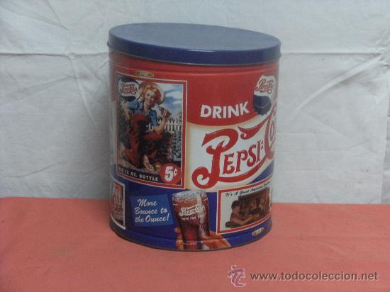 Collecting of Coca-Cola and Pepsi: Caja de lata de Pepsi Cola