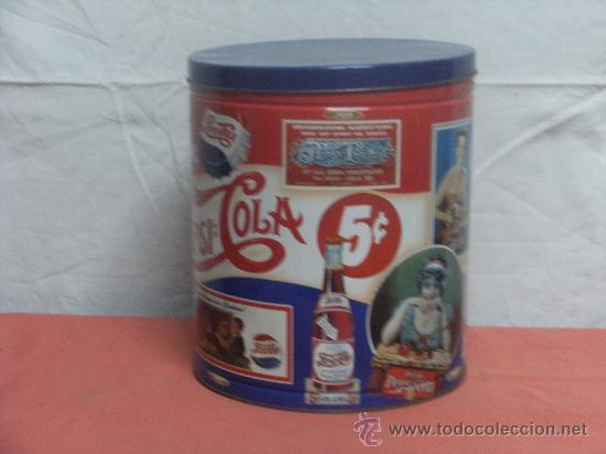 Coleccionismo de Coca-Cola y Pepsi: Caja de lata de Pepsi Cola - Foto 2