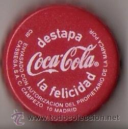 Colecionismo de Coca-Cola e Pepsi: Tap&oacute;n Coca cola a&ntilde;o 2010 (final de a&ntilde;o)