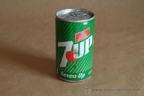 Collezionismo di Coca-Cola e Pepsi: Lata de Seven Up. 7 Up. 1988. Espa&ntilde;ola.